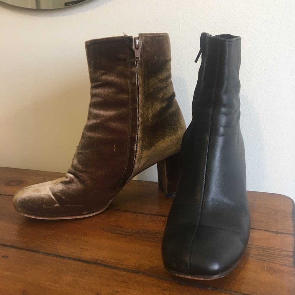 Maryam Nassir Zadeh two tone Agnes boot 7